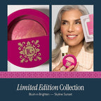 LAURA GELLER NEW YORK Holiday 2025 Limited Edition Baked Blush-n-Brighten Marbleized Blush - Skyline Sunset - Pink Color for Cheeks