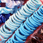 YANRONG 755PCS Hair Accessories for Woman Set Seamless Ponytail Holders Variety Hair Scrunchies Hair Bands Scrunchy Hair Ties For Thick and Curly (755PCS (Treasure Blue))