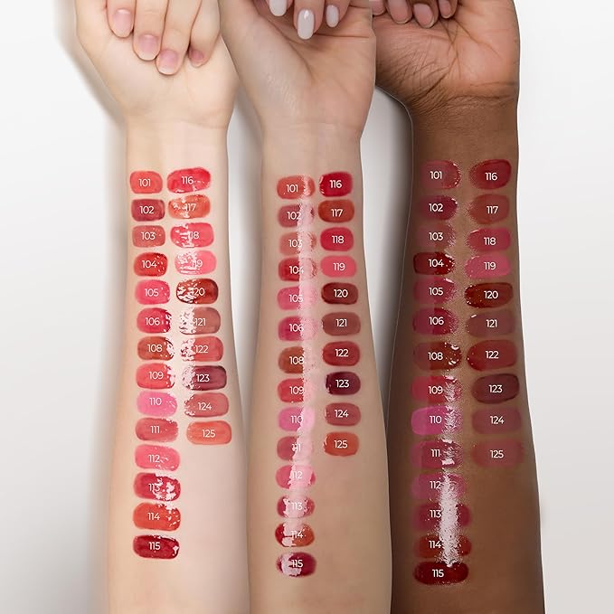 Laka Fruity Glam Tint, 4.5g/0.15oz, Glowing Lip Stain with Wide Color Spectrum, Hydrating & Lightweight Texture, Long-Lasting Bold Stain, Non-Sticky, Vegan, K-Beauty (#120 Caffeine rose)