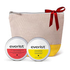 Everist The Haircare Meets Skincare Set, Includes Shampoo & Deep Conditioner Concentrates, Strengthens & Repairs Hair, Hydrates & Soothes Scalp, Plant-Based & Color-Safe, 3.4 fl oz Each, Tins