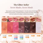 ENTROPY MAKEUP Tulle Lip Gloss, Lightweight 3D Pearl Shimmer, Ultra-Gloss High Shine, Non-Sticky Moisturizing Lip Gloss with Peptide Complex, Robe