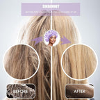 Satin Silk Bonnet for Sleeping, Soft Satin Lined Hair Bonnet for Women, Double Layer Sleep Nightcap