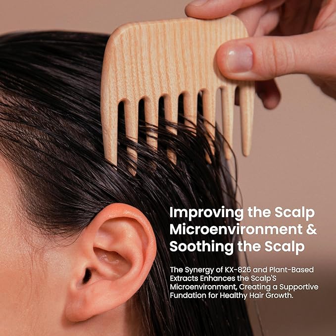 KINTOR 0.5% KX-826 Hair Growth Spray DHT Blocker Hair Regrowth Products,Nourish Hair follicles,Hair Oil Control Products For Men&Women,plant based 60ml