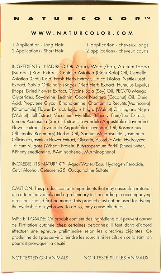 naturcolor Haircolor - Dandelion Hair Dye (7D), 4 Fl Oz (Pack of 1)