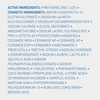 CeraVe Hydrating Anti Dandruff Shampoo, 1% Pyrithione Zinc Dandruff Treatment With Ceramides, Niacinamide & Hyaluronic Acid, Helps Eliminate Flakes & Provides Itchy Scalp Relief, Sulfate Free, 12 Oz