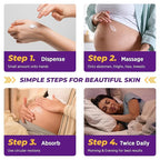 Stretch Mark Cream Prevention for Pregnancy - Maternity Cream for Stretch Marks Removal | Nourishing Formula – Prevents Stretch Marks & Improves Elasticity - 4 oz (120g) (2 Pack)