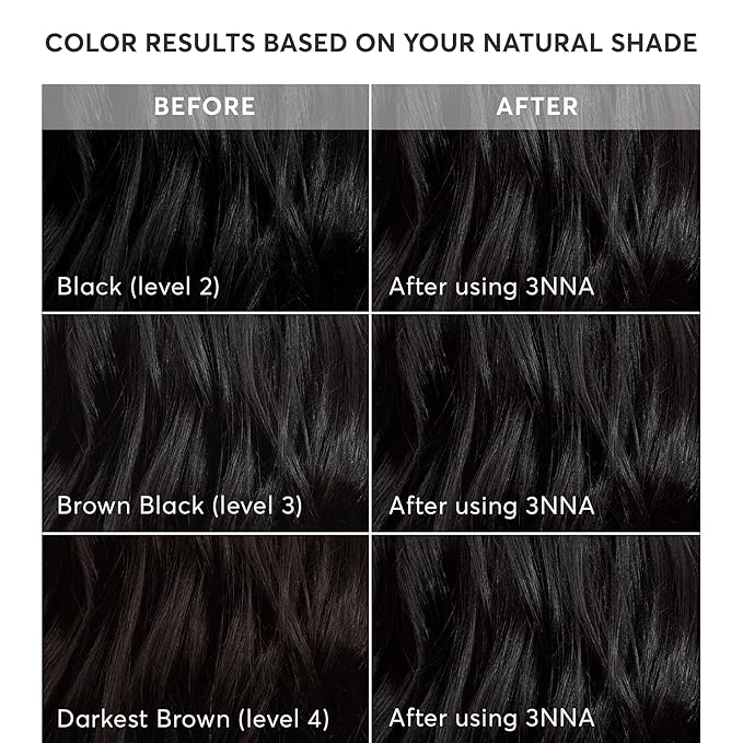 Madison Reed Radiant Hair Color Kit - 3NNA Cool Black-Brown with Ash Undertones (Positano Black), Dimensional Gray Hair Blending Permanent Hair Dye, PPD-Free & Ammonia-Free, 2 Pack