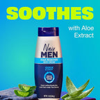 Nair Men Hair Remover Body Cream, Quick and Easy Body Hair Removal Cream for Men, Aloe and Lanolin, Dermatologist Tested, 12 Oz