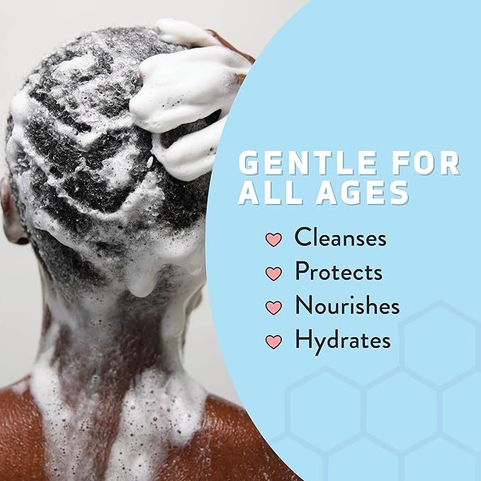 PSORIASIS HONEY Renewing Shampoo - Itchy & Dry Scalp Treatment - Psoriasis Shampoo With Argan Oil for Women & Men - Scalp Psoriasis Relief - Daily Hair Shampoo for Kids (8oz)