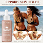 Tanning Drops to Drink - Sunless Tanning Drops To Drink - Bronze Tanning for Face and Body, Promotes Healthy Skin, Suitable for All Skin Types (2pcs)