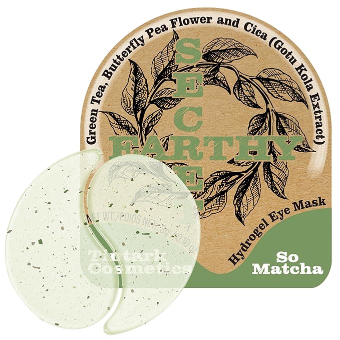 Matcha Hydrogel Under Eye Patches 28 Pairs Antioxidant Green Tea Eye Mask for Puffy Eyes and Dark Circles 5 Minute Cooling Hydration Under Eye Treatment Ophthalmologist Tested