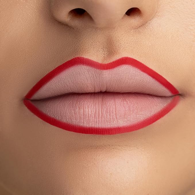 Radiant Professional Waterproof Lip Liner Pencil - Long Lasting Lip Liner for Defined Lips - Soft & Creamy Lipliner with Vitamin E - 1.20 g, (10 CHERRY)