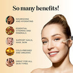 Organic Jojoba Oil Cold Pressed Unrefined - 100% Pure Organic Certified Oil for Skin Hair & Nails - Organic Skin Care & Natural Beauty DIY Carrier Oil - Dermatologist Tested & Non GMO (4 Fl Oz)