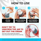 SimplyVital Collagen, Retinol & Hyaluronic Acid Cream - Anti-Aging Face Moisturizer for Face, Firming Skin Care Neck & Décolleté - Made in USA, Daily Moisturizer Face Cream Day & Night - 1.7 fl.oz.