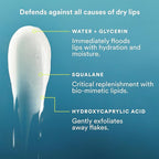 Experiment Softwear Smoothing Lip Treatment Balm - 24hr Hydration with Squalane, Glycerin, & Pomegranate Sterols - Intensive Moisture & Repair for Extra Dry, Flaky Lips - Vegan Lip Balm, .34 FL OZ