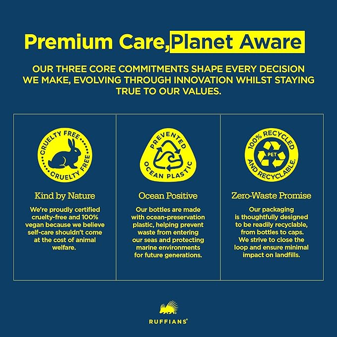 Ruffians Beach Salt Spray, Sea Salt Spray for Hair Men and Women, Texturising Volume Mist for Hydrated, Texture for Fine Hair, Natural Finish, 125ml