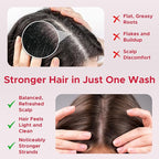 Nora Ross Garlic Extract Oil Control Clarifying Shampoo with Rosemary – Strengthening Shampoo for Women and Men – Deep Cleansing Vegan Formula for Build Up and Greasy Scalp with Fresh Chamomile – 32oz