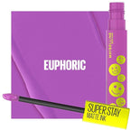 Maybelline Super Stay Matte Ink Liquid Lip Color, Moodmakers Lipstick Collection, Long Lasting, Transfer Proof Lip Makeup, Euphoric, 1 Count