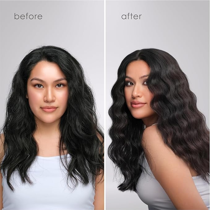 MINT Double Barrel Mermaid Hair Waver for Long Hair | Ionic Deep Waver Tool Creates Volume & Large Beach Waves | Wave Crimper Tool | Waving Iron with Adjustable Temperature