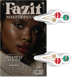 Fazit Makeup Patches - Ornament Eye Rays - Glow Up Make-Up Patches - Cute Glitter Makeup Accessories for Women - Cosmetic Glitter for Face