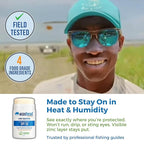 Waxhead Zinc Oxide Sunscreen Stick SPF 30, 4-Ingredient Mineral Sunscreen for Face & Body, EWG 1, Reef Safe Non-Nano, Baby & Kids Sensitive Skin, Water Resistant Sport Tattoo Sunblock, 3.7 oz