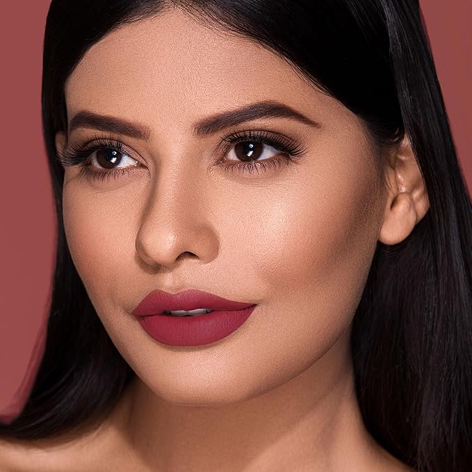 Red Lipstick For Women, Color Stay Long Lasting Lipstick Smudgeproof Liquid Lipsticks, Cruelty Free Lip Color (DM16 Danger Kiss)