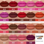 Red Lipstick Long Lasting Lipsticks for Women Pigmented Smudgeproof Transferproof Vegan Cruelty Free Lip Makeup (A48 Tea Time, 1 Pack)