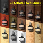 Sevich Hairline Powder - Root Touch Up Instantly Hair Color for Thinning Gray Coverage - Bald Spot Concealing Hair Powder for Women & Men - 48Hour Waterproof & Sweatproof - Red Brown