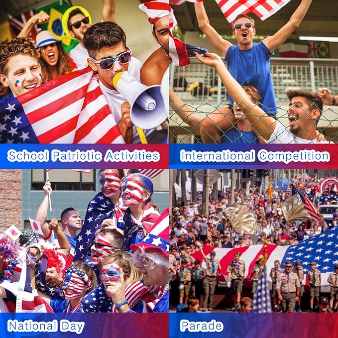 MEICOLY Red White and Blue Face Paint Palette,4th of July Accessories,4th of July Face Body Paint,4th of July Outfits for Women,Face Painting for Halloween SFX Clown Devil Spiderman Cosplay Makeup