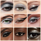 Highly Pigmented Chameleon Eyeshadow Palette, 12 Colors Sparkle Creamy Duo Chrome Multidimensional Eye Shadow Pallet, Long-Wearing Formula,easily blendable,Vegan & Cruelty Free (#04)