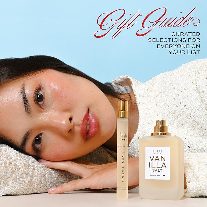 Ellis Brooklyn FLORIST Eau De Parfum Gift Set – Fresh Floral Perfume for Women with Italian Bergamot, Tuberose & Cedarwood – Vegan & Cruelty-Free – Perfect for Mother’s Day! (50ml + 10ml Travel Spray)