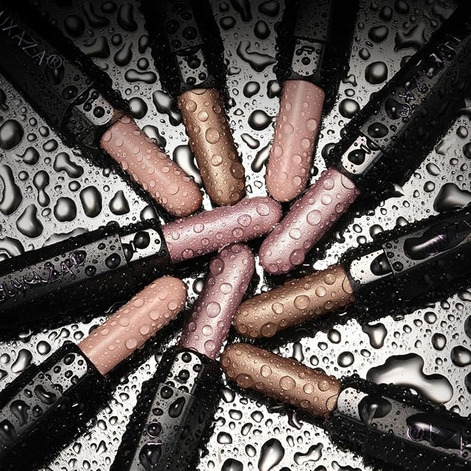 Brown Eyeshadow Stick Makeup Set 3PCS, Neutral Shimmer And Matte Cream Eye Shadow Palette, Metallic Bronze Smoky Eyeliner Brightener Crayon Pencil Kit, Ideal Gift for Women -Rosewood Bloom