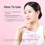 Dewtox Collagen Face Mask, Glow Skin with Overnight Hydrogel Jewel Mask, Firming & Elasticity for All Skin Types, Korean Skincare (35g x 4ea)