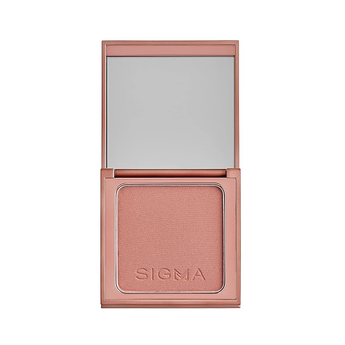 Sigma Beauty Flushed Neutral Matte Blush Palette - Long Lasting Blush Pressed Powder - Gluten Free, Cruelty Free, Vegan Makeup Palette - Cor-de-Rosa