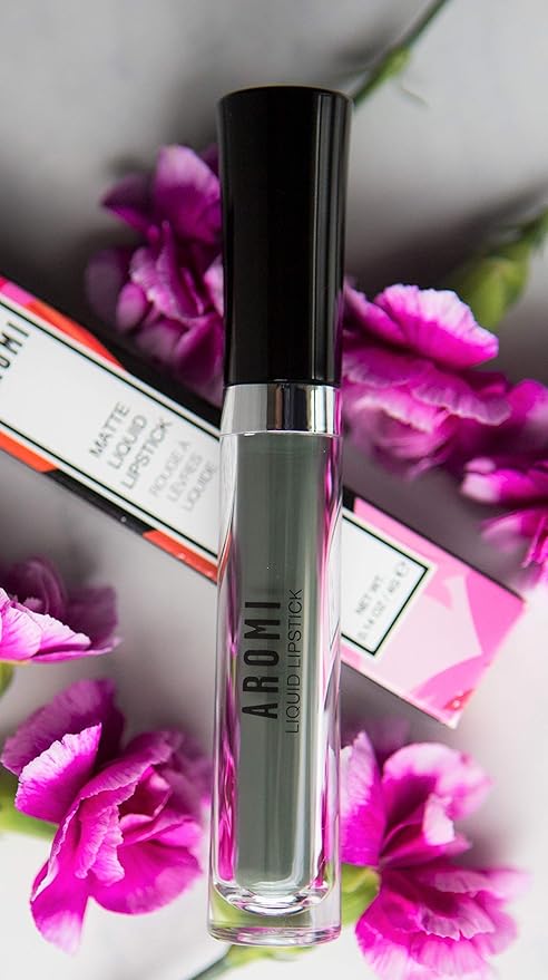 Aromi Olive Green Matte Liquid Lipstick | Sage Lip Color, Vegan, Cruelty-free, Waterproof, Smudge and Smear Proof, Long-Lasting (Olive You)