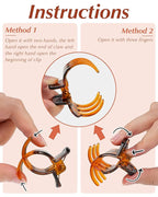 Medium Hair Clips, 18 Pcs 1.38 Inch Hair Claw Clips, No-Slip Jaw Clips for Women and Girls