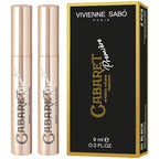 Vivienne Sabó Cabaret Premiere Black Mascara, Volume and Length, Defining, Curling, No Flaking, No Clumping, Smudge Proof, Washable, Cruelty-Free, Made in Europe, (01 Black), 0.6 Fl Oz, 2 Pack