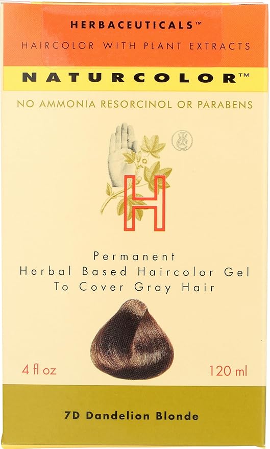 naturcolor Haircolor - Dandelion Hair Dye (7D), 4 Fl Oz (Pack of 1)