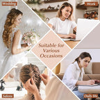 Bobby Pins 360 Pcs Brown Blonde Black Hair, 2 Inch Premium Secure Hold, Bulk with Storage Box, Women & Girls Styling