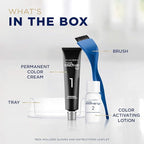 Clairol Root Touch-Up by Nice'n Easy Permanent Hair Dye, 2B Blue Black Hair Color, Pack of 1 (Pack of 2)