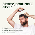 Scandinavian Biolabs Sea Mineral Spray | Adds Natural Volume, Enhances Texture, Moisturizing Formula, Antioxidant Protection, Easy Rinse-Out, Supports Hair Integrity, 100 mL/ 3.4 Oz