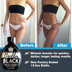 Bella Black 100X Bronzer Tanning Lotion – Premium Tanning Bed Lotion with Extreme Silicone Emulsion and Banana Fruit Extract – Instant Results – Dark Tanning Lotion for Indoor Tanning Beds - 13.5oz
