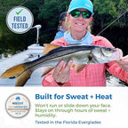 Waxhead Tinted Zinc Oxide Surf Sunscreen SPF 30 for Face, 4 Ingredient Reef Safe Zinc Paste, Waterproof Sunblock for Swimming, Sensitive Skin and Eczema, Tinted Scar and Tattoo Protection, 2oz Tin