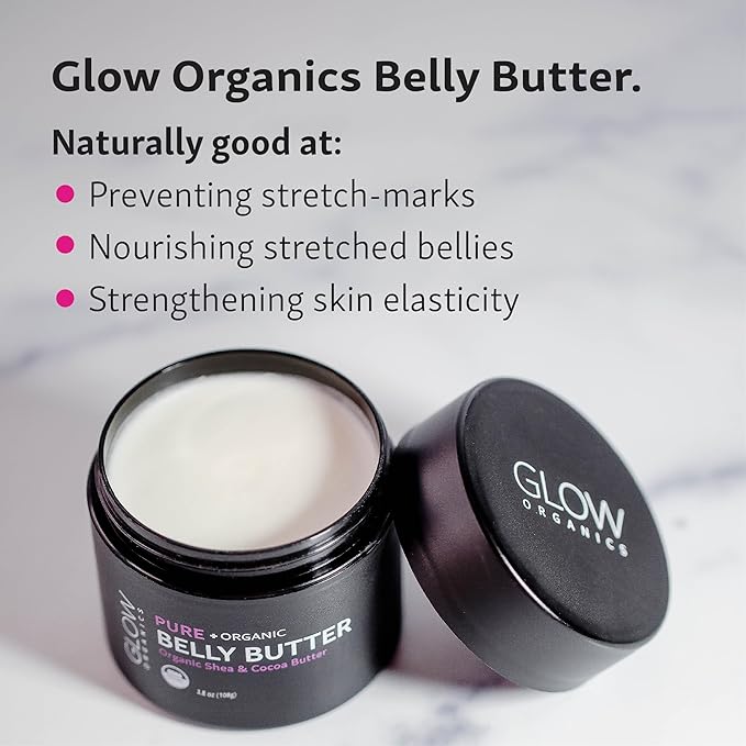 Glow Organics Belly Butter for Pregnancy