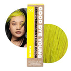Good Dye Young Streaks and Strands Semi Permanent Hair Color (Glow On Yellow) - UV Protective Temporary Hair Color, 15-24+ Washes - Conditioning Yellow Hair Tint, PPD Cruelty-Free & Vegan