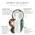 AIIR Jade Hair Oil - Treatment for Dry, Damaged or Curly, Frizzy Hair - Brilliant Shine and Moisture Lock, Hair Products for Women - 2 fl oz