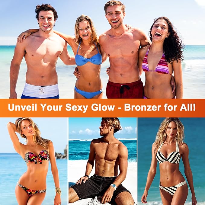 Tanning Accelerator, Tan Accelerator Cream, Tanning Bed Accelerator Lotion - for Sunbeds & Outdoor Sun, with Carrot Tanning Cream, Achieve a Natural Tan Skin 150g