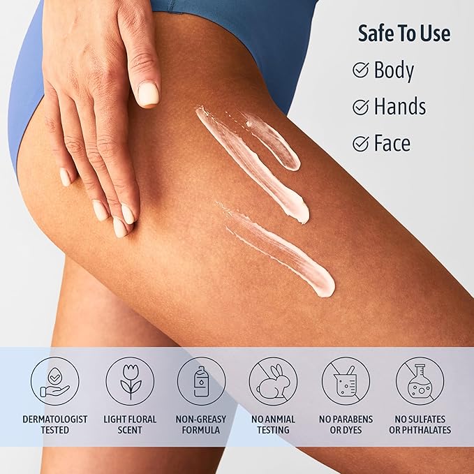 NATURE WELL Clinical Retinol Advanced Moisture Cream for Face, Body, & Hands, Boosts Skin Firmness, Enhances Skin Tone, No Greasy Residue, Packaging May Vary, 2 Pack (10 Oz Each)