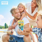 Hawaii Reef Compliant, Non-Nano Mineral Sunscreen 3oz Travel Size, (2) Pack 6oz Total, UVA/UVB Protection, Octinoxate-Oxybenzone Free, No Fragrance, PABA-Paraben free, Made in USA