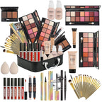All in One Makeup Kit for Women Full Kit,Makeup Set for Women, Includes Eyeshadow Palette/Foundation/lip gloss/Eyeliner/Mascara/makeup Brush,Makeup Gift Set for Christmas & Birthday&Holiday&Everyday.